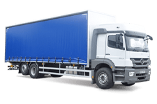 Van Rental Basingstoke - 26 Tonne Curtain Side Truck - Truck hire Basingstoke